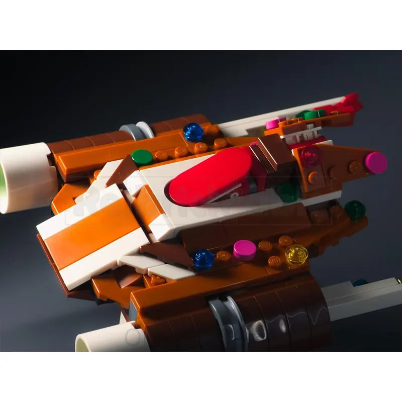 Строительный блок MOC, серия «Космические войны», пряничный корабль V-19, креативная образовательная игрушка-головоломка, Juguetes, рождественские подарки, 378 шт.
Строительный блок MOC, серия «Космические войны», пряничный корабль V-19, креативная образовательная игрушка-головоломка, Juguetes, рождественские подарки, 378 шт.