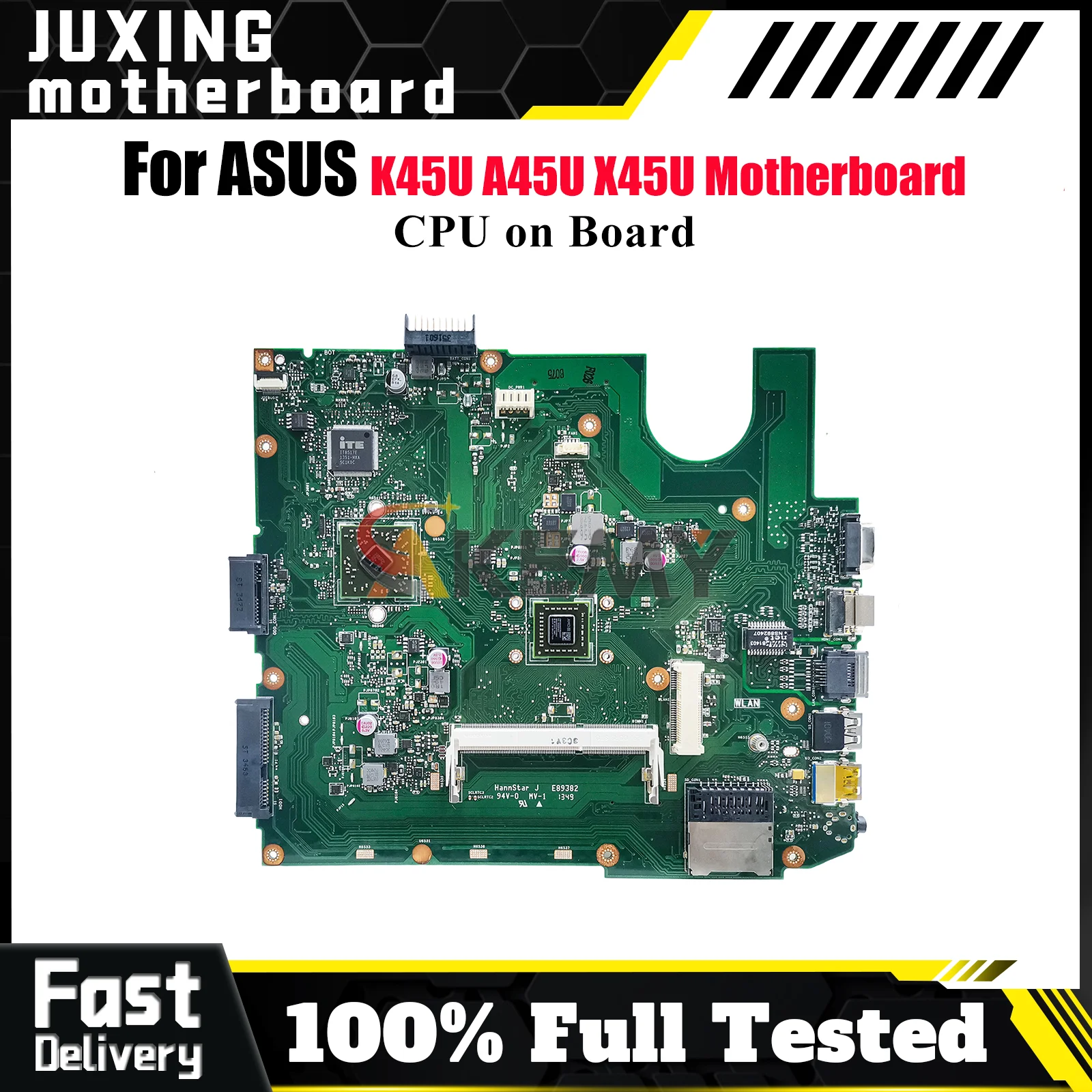 X45U Laptop Motherboard For ASUS VivoBook X45U X45U K45U A45U Notebook Mainboard With CPU 100% tests OK fast shipping stk
X45U Laptop Motherboard For ASUS VivoBook X45U X45U K45U A45U Notebook Mainboard With CPU 100% tests OK fast shipping stk