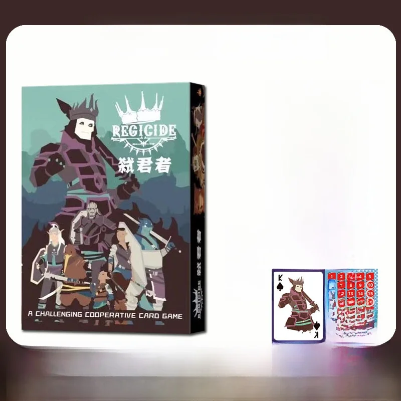 Regicide Board Game New Play Mode Casual Party Game Multiplayer Cooperation Intelligence Deduction King Killing Game
Regicide Board Game New Play Mode Casual Party Game Multiplayer Cooperation Intelligence Deduction King Killing Game