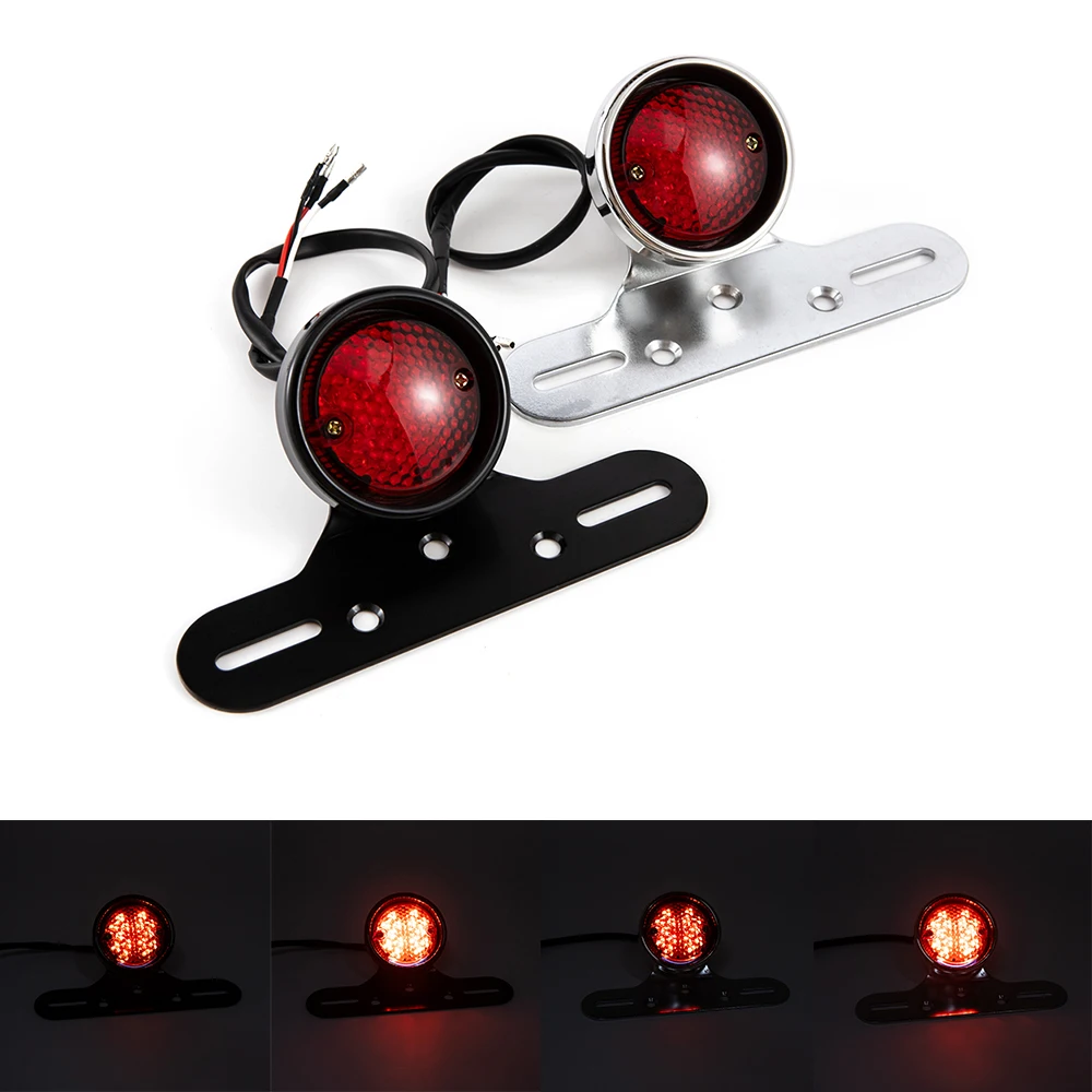 1Pcs Motorcycle Tail Light Brake Light with License Plate Bracket Integrated Running Lamp Universal LED Tail Lamp With Bracket
1Pcs Motorcycle Tail Light Brake Light with License Plate Bracket Integrated Running Lamp Universal LED Tail Lamp With Bracket