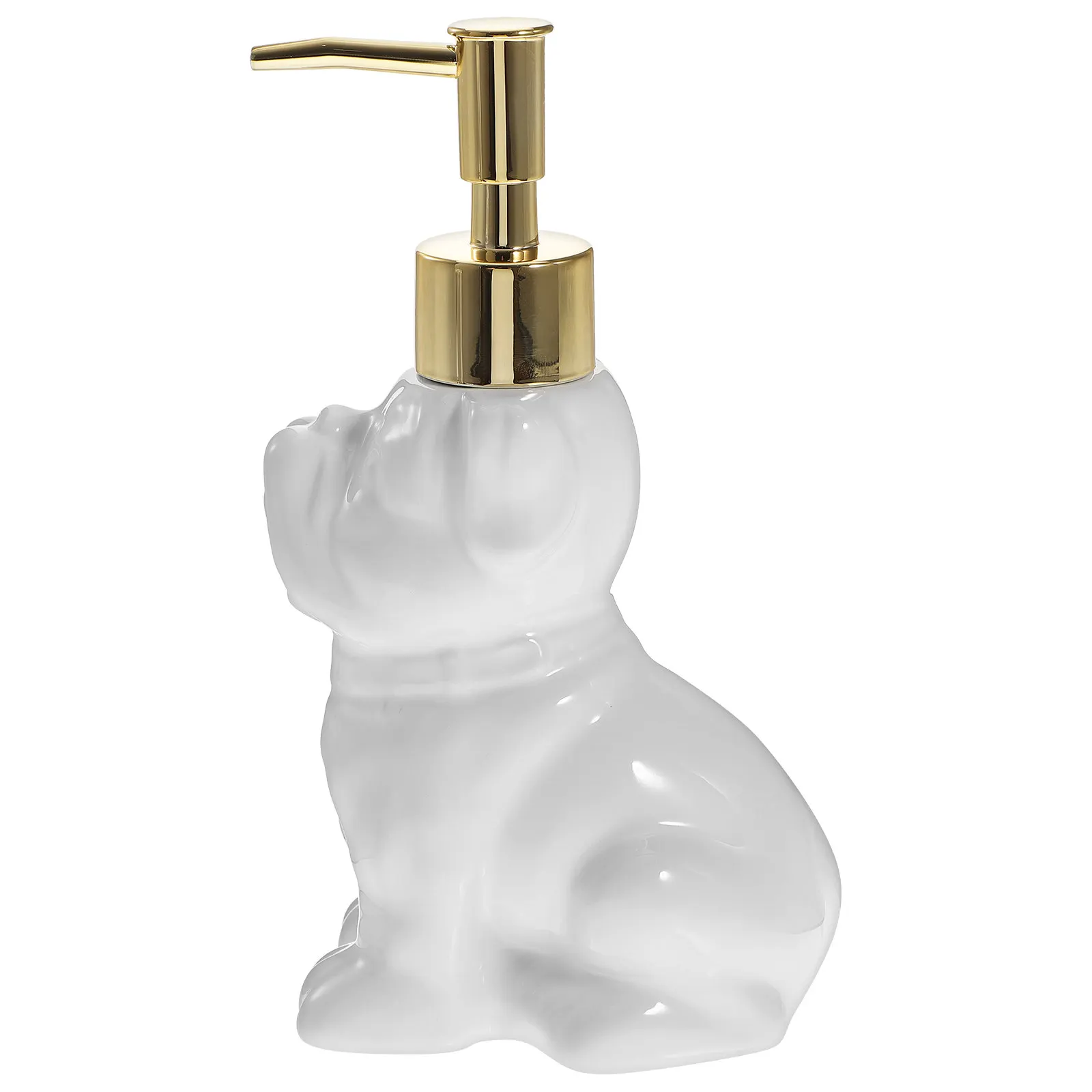 Ceramic Cute Animal Style Refillable Soap Dispenser with Press Pump for Bathroom Shower Shampoo Body Wash Face Cleanser Lotion
Ceramic Cute Animal Style Refillable Soap Dispenser with Press Pump for Bathroom Shower Shampoo Body Wash Face Cleanser Lotion