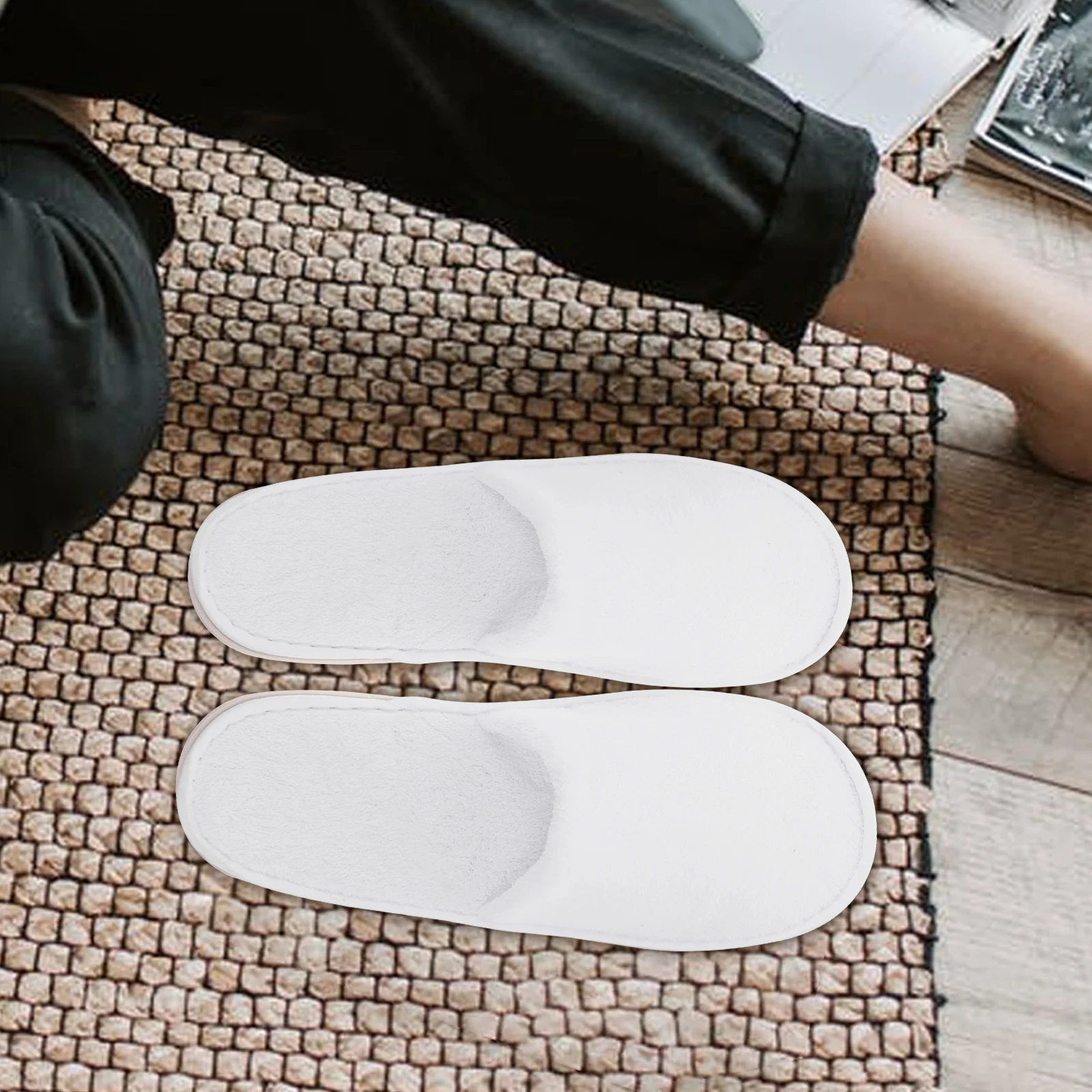 5 Pairs Non slip Disposable Slippers Women Men Home Hotel Spa Comfortable Breathable Guest Footwear Bulk Travel Anti slip House
5 Pairs Non slip Disposable Slippers Women Men Home Hotel Spa Comfortable Breathable Guest Footwear Bulk Travel Anti slip House