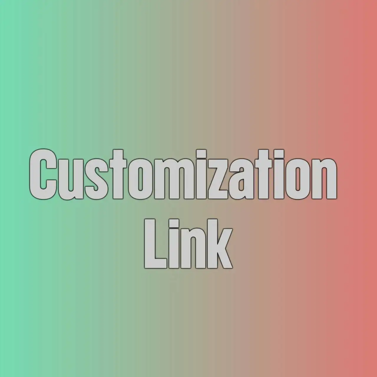Customization Payment Link,custom sizes,colors
Customization Payment Link,custom sizes,colors