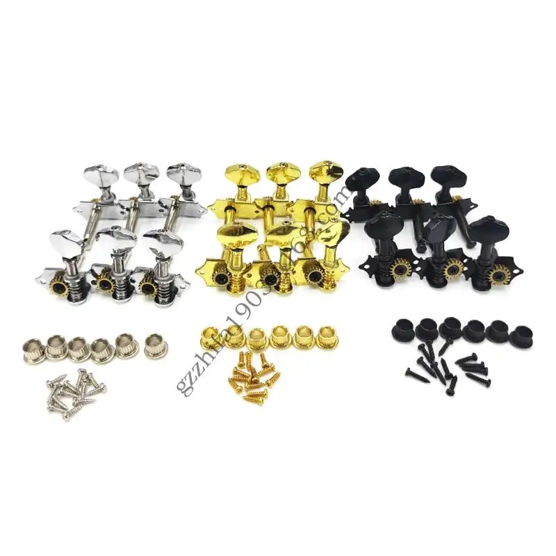 6Pieces Metal Guitar Tuners Guitar Tailpiece Pegs for Various Guitar Brands for Stable Tuning and Improved Aesthetics
6Pieces Metal Guitar Tuners Guitar Tailpiece Pegs for Various Guitar Brands for Stable Tuning and Improved Aesthetics