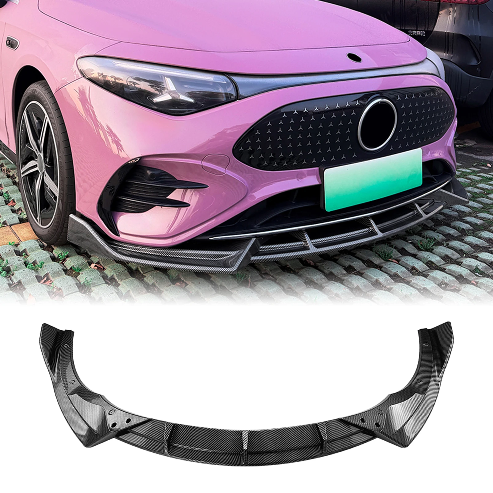 For Mercedes Benz CLA Class C174 C178 AMG Line 2026+ Front Bumper Spoiler Lip Carbon Fiber Look/Gloss Black Lower Splitter Blade
For Mercedes Benz CLA Class C174 C178 AMG Line 2026+ Front Bumper Spoiler Lip Carbon Fiber Look/Gloss Black Lower Splitter Blade