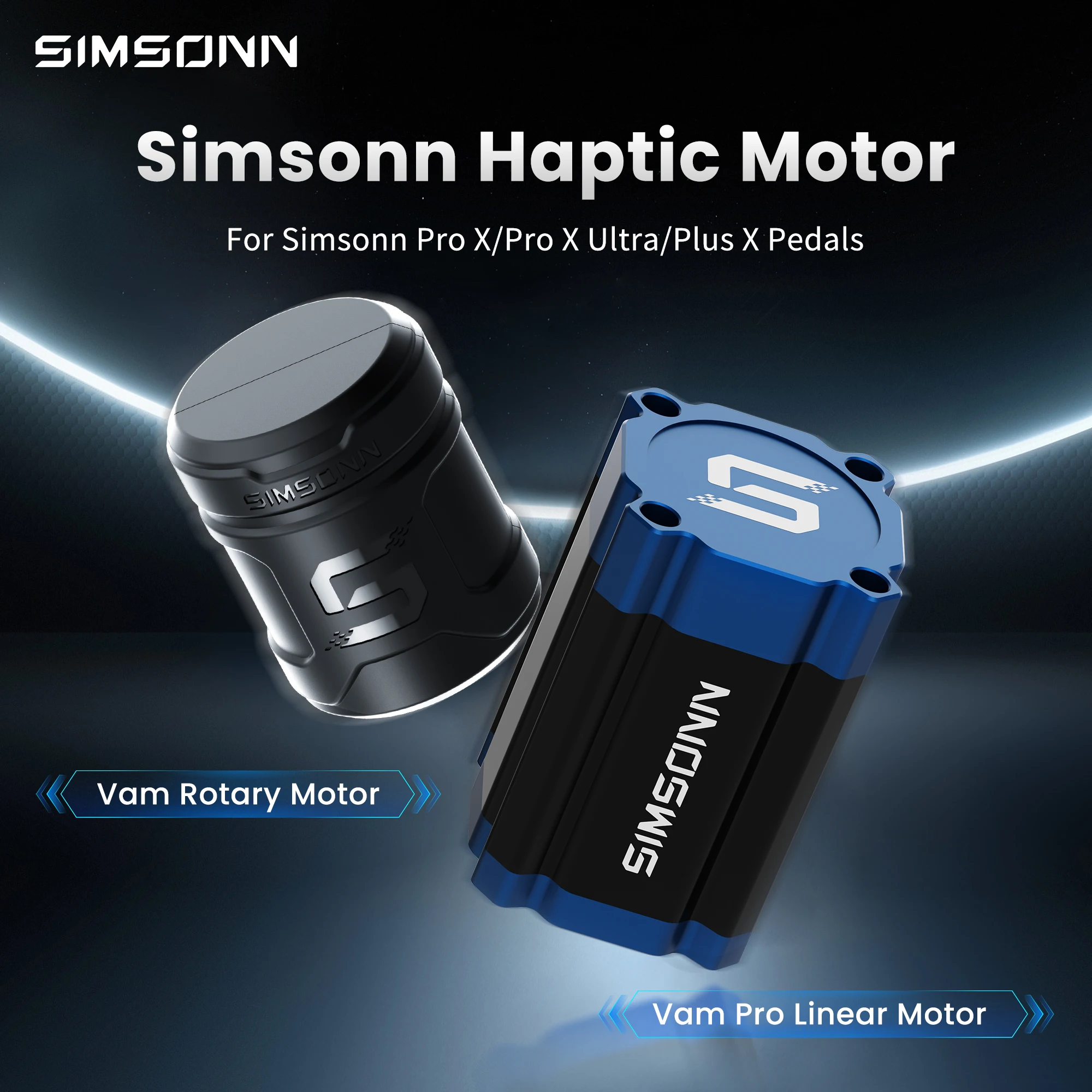 SIMSONN VAM and VAM Pro Linear Motor Haptic Reactor for the Pro X Ultra Pedal and Plus X Pedal for Vibration Feedback
SIMSONN VAM and VAM Pro Linear Motor Haptic Reactor for the Pro X Ultra Pedal and Plus X Pedal for Vibration Feedback