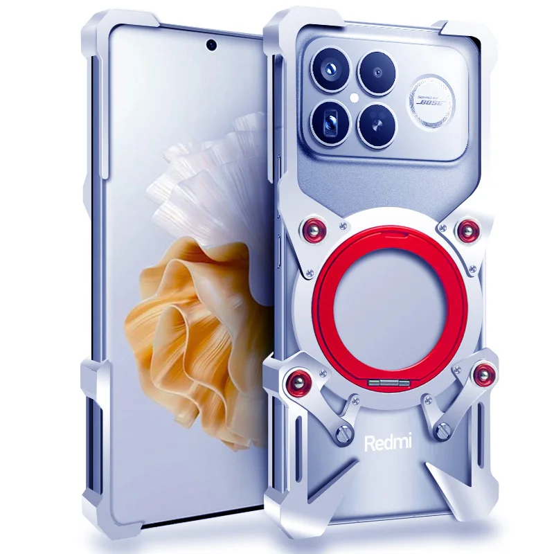 Бронированный чехол-бампер без оправы с алюминиевым металлическим каркасом для Xiaomi Poco F8, ультра противоударный вращающийся кронштейн, чехол-подставка для телефона
Бронированный чехол-бампер без оправы с алюминиевым металлическим каркасом для Xiaomi Poco F8, ультра противоударный вращающийся кронштейн, чехол-подставка для телефона