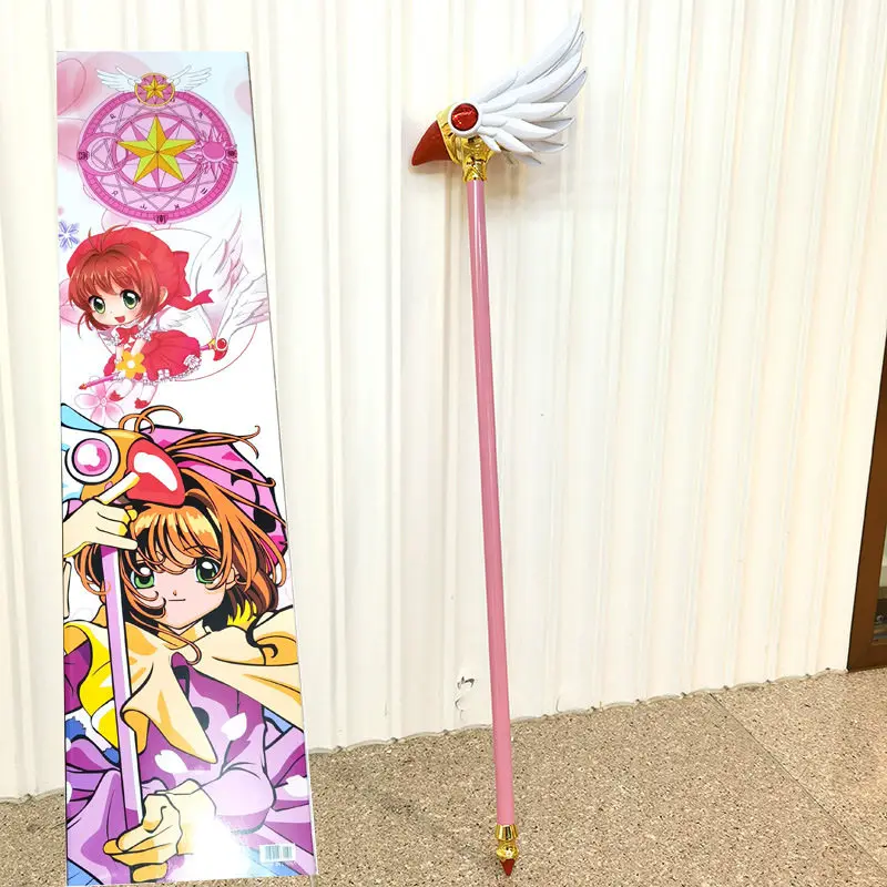 Kinomoto Sakura Magic Wand Card Captor Cosplay Props for Halloween Christmas Fancy Party Comic Show
Kinomoto Sakura Magic Wand Card Captor Cosplay Props for Halloween Christmas Fancy Party Comic Show