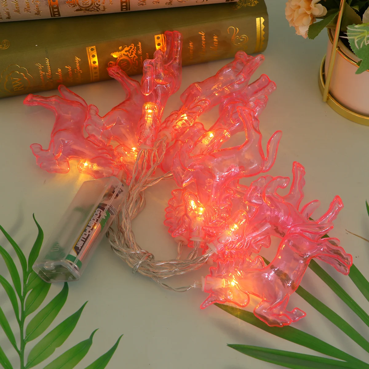 1Pc 1.5 Meters Pink Unicorn String Light Household Mini Night Light Operated Decorative Light for Home Dining Room Decor
1Pc 1.5 Meters Pink Unicorn String Light Household Mini Night Light Operated Decorative Light for Home Dining Room Decor