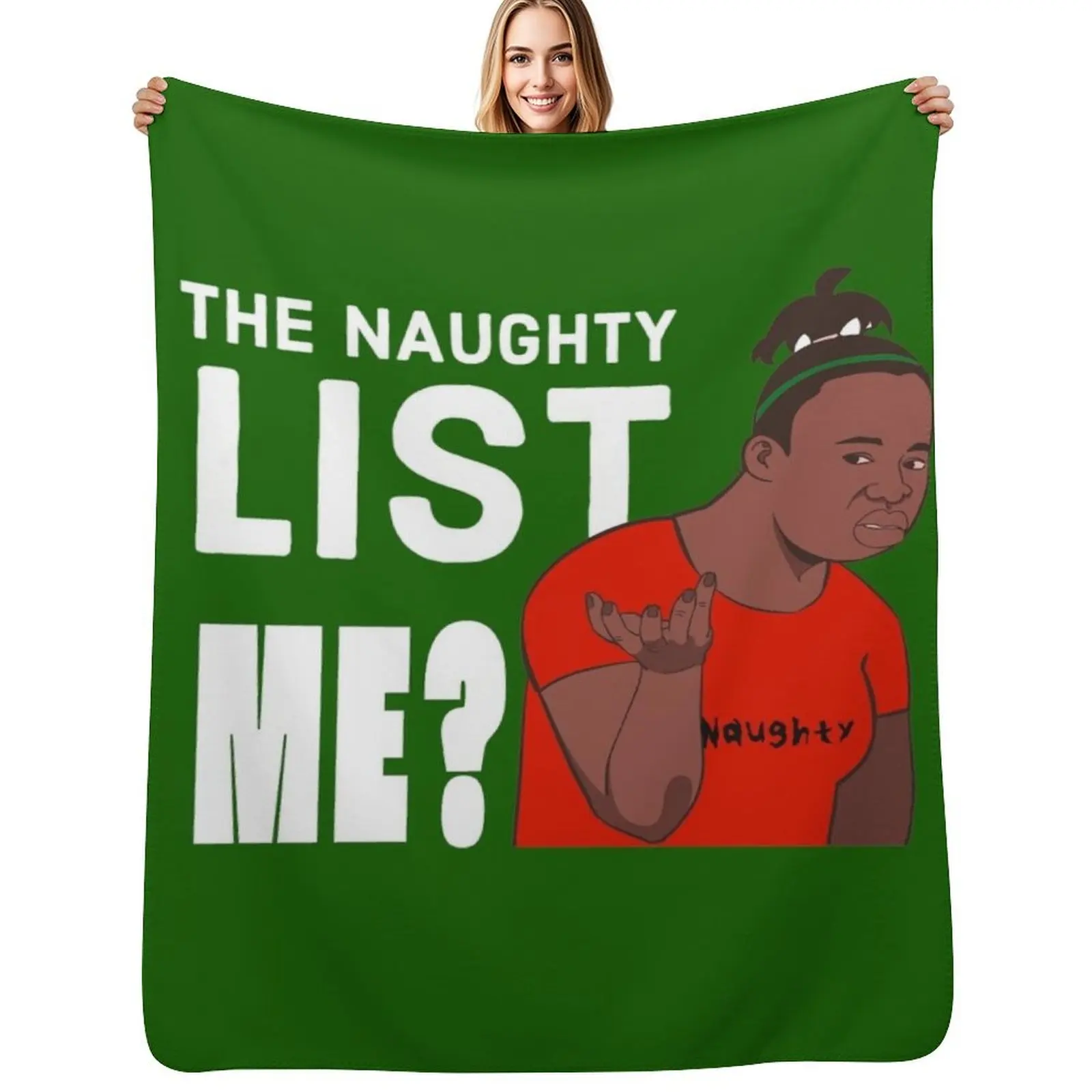 christmas naughty and nice Throw Blanket Soft Comfort Blanket for Reading Watching TV
christmas naughty and nice Throw Blanket Soft Comfort Blanket for Reading Watching TV