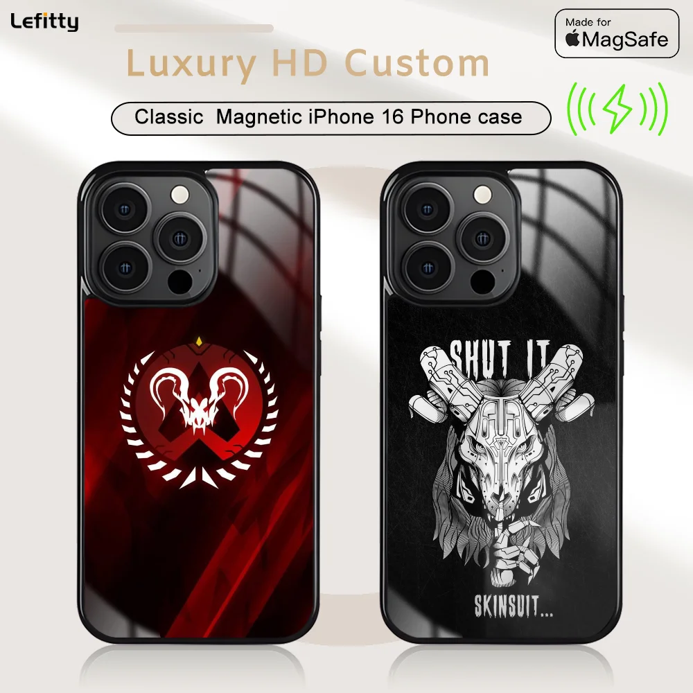 Game A-Apex Hunter Phone Case For iPhone 16 15 14 13 12 11 Pro Max Plus Mini Magnetic Magsafe Wireless Charging Cover
Game A-Apex Hunter Phone Case For iPhone 16 15 14 13 12 11 Pro Max Plus Mini Magnetic Magsafe Wireless Charging Cover
