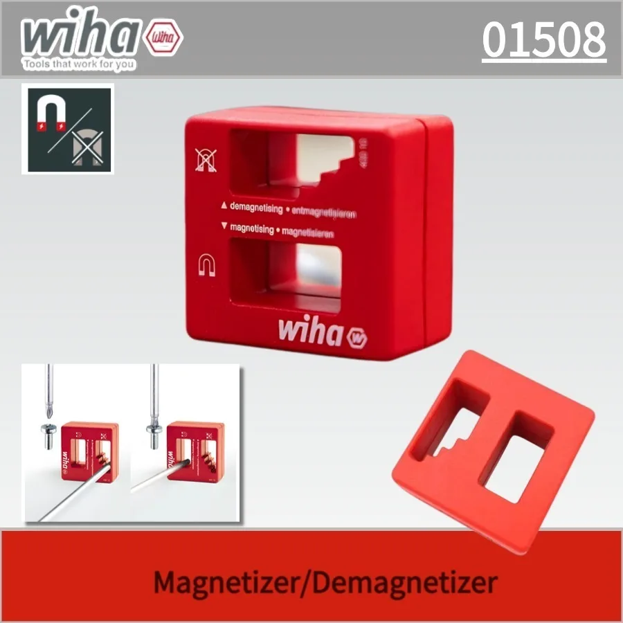 Wiha 01508 Compact Magnetiser Demagnetiser for Screwdrivers Tweezers Home DIY & Professional Repair
Wiha 01508 Compact Magnetiser Demagnetiser for Screwdrivers Tweezers Home DIY & Professional Repair