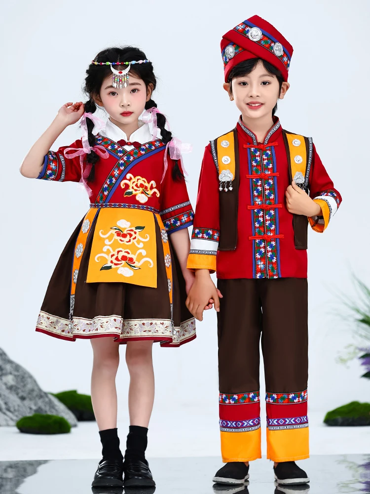 2026 New Guangxi San Yue San Ethnic Clothing Children's Performance Costume Boy Girl Miao Ethnic Group Costume Stage Costume
2026 New Guangxi San Yue San Ethnic Clothing Children's Performance Costume Boy Girl Miao Ethnic Group Costume Stage Costume