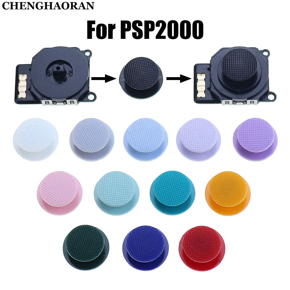 For PSP2000 Game Console 3D Analog Joystick Thumb Grip Caps Rocker Cover Thumbstick Button Rocker Cover Replacement Parts
For PSP2000 Game Console 3D Analog Joystick Thumb Grip Caps Rocker Cover Thumbstick Button Rocker Cover Replacement Parts