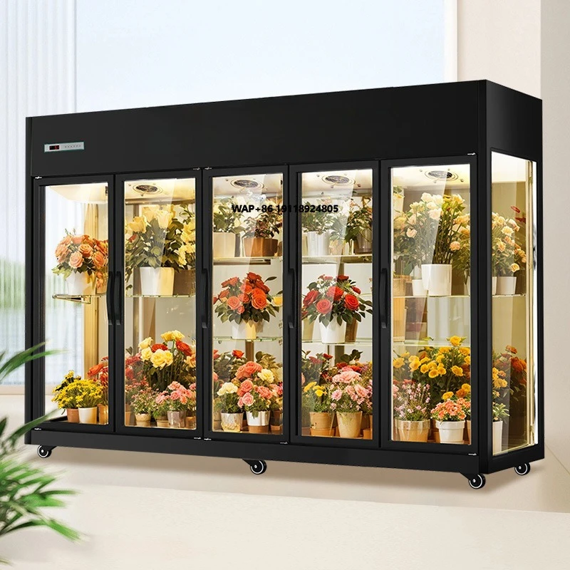 Five Door Flower Preserver - Temperature Controlled Refrigeration Equipment for Blooms
Five Door Flower Preserver - Temperature Controlled Refrigeration Equipment for Blooms