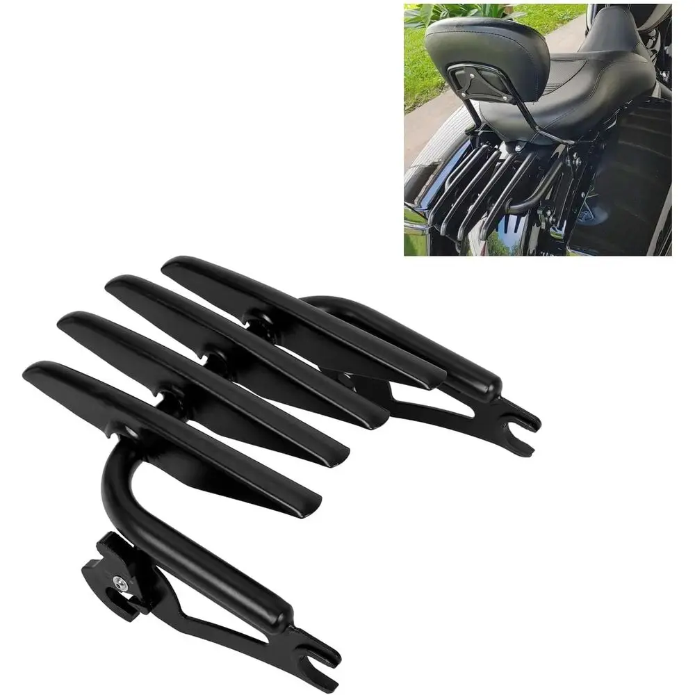 Detachable Stealth Lage Rack Compatible with 2009-2024 Touring Road King LTR LHR Replacement or 53566-09A Black
Detachable Stealth Lage Rack Compatible with 2009-2024 Touring Road King LTR LHR Replacement or 53566-09A Black
