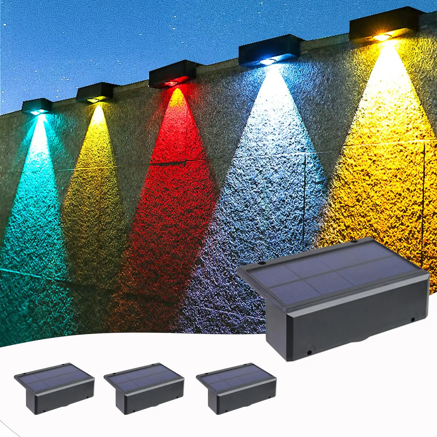 Solar Wall Light Non-Drill Fence Light Solar Powered Outdoor Waterproof LED Downlight for Railing Mailbox Balcony Address Sign
Solar Wall Light Non-Drill Fence Light Solar Powered Outdoor Waterproof LED Downlight for Railing Mailbox Balcony Address Sign