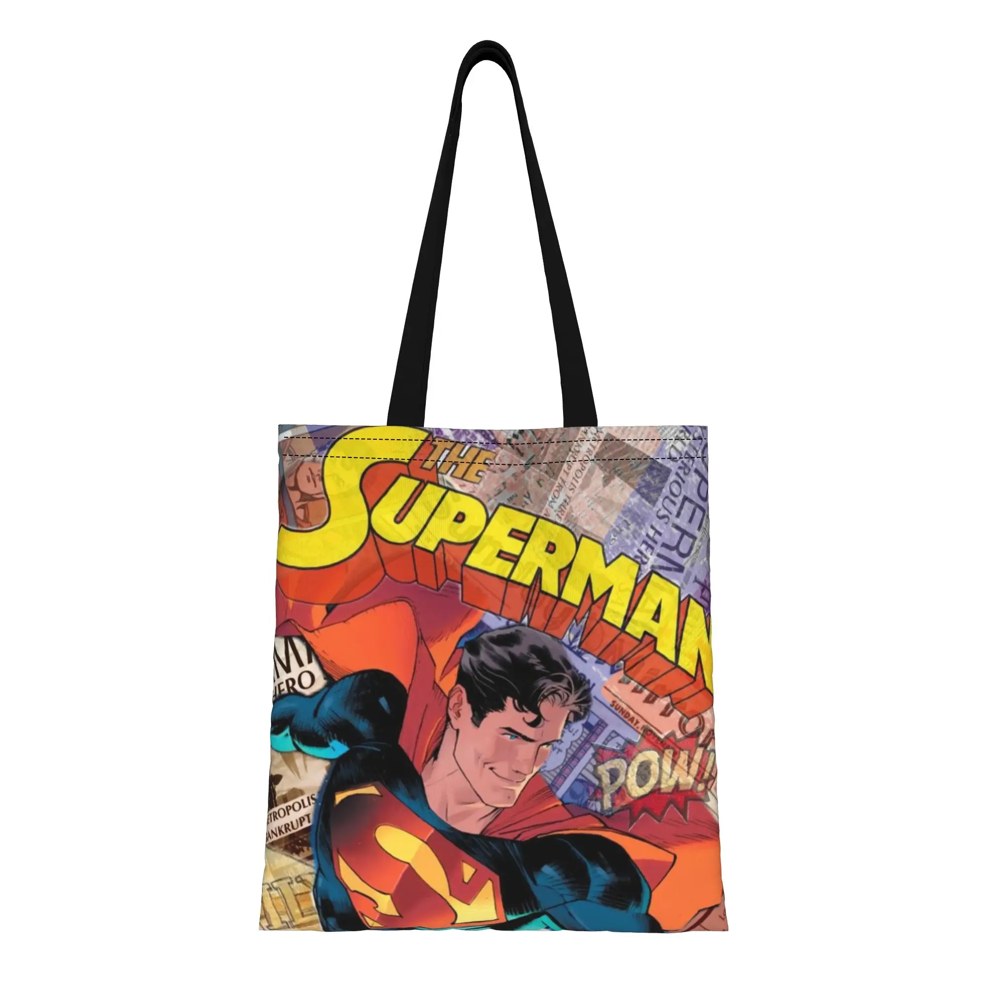 Back to school season Hero Superman Canvas Tote Bag Perfect for Shopping Women's Top-Handle Bags
Back to school season Hero Superman Canvas Tote Bag Perfect for Shopping Women's Top-Handle Bags