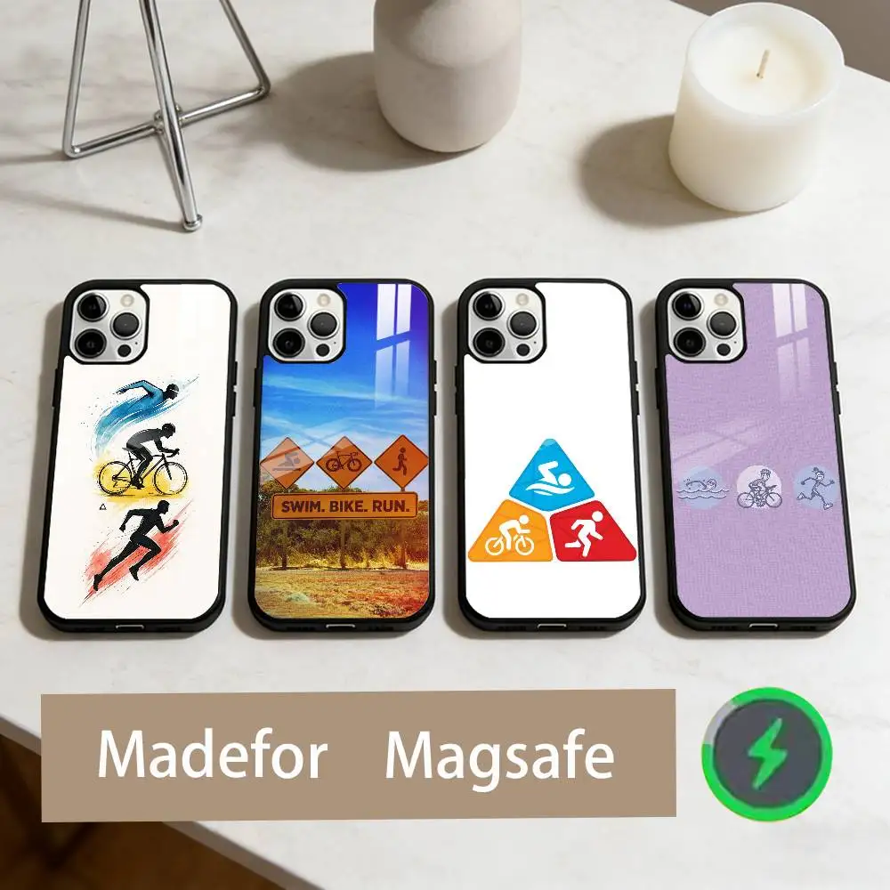 T-Triathlon Swim Bike Run Phone Case For iPhone17,16,15,14,13,12,11 Plus,Pro Max Magnetic For Magsafe Wireless Charging
T-Triathlon Swim Bike Run Phone Case For iPhone17,16,15,14,13,12,11 Plus,Pro Max Magnetic For Magsafe Wireless Charging