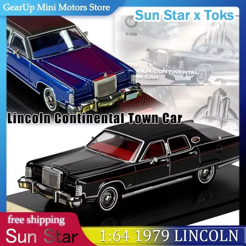 Sun Star x Toks 1:64 1979 Lincoln Continental Town Car & MK 1:64 Lincoln Town Car Diecast Collectible Car Model Christmas Gift
Sun Star x Toks 1:64 1979 Lincoln Continental Town Car & MK 1:64 Lincoln Town Car Diecast Collectible Car Model Christmas Gift