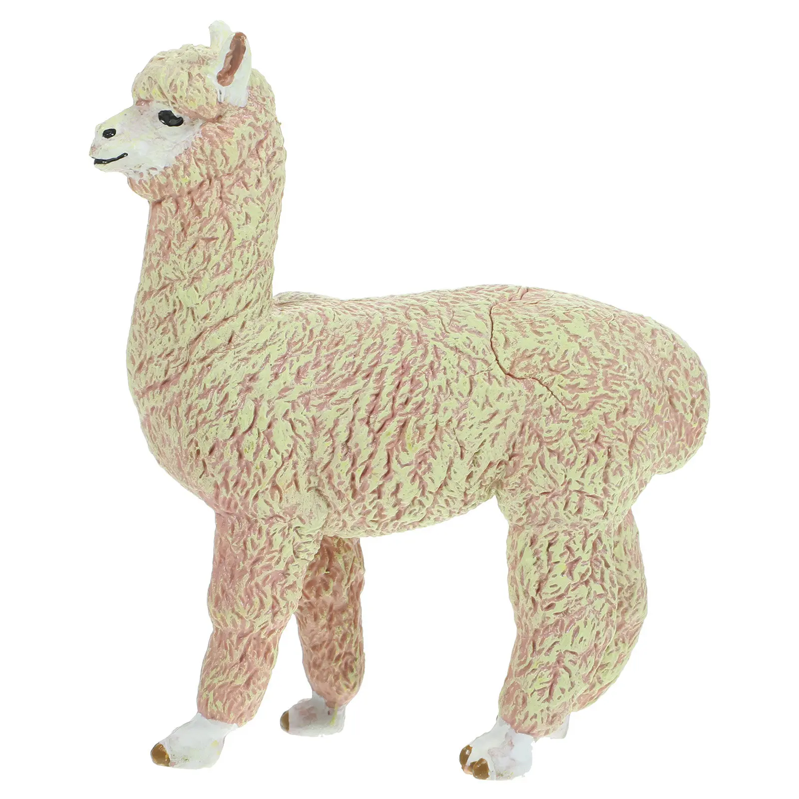 Lifelike Plastic Alpaca Ornament for Living Room Bedroom Kids Room Nursery Desktop Decoration Animal Recognition Figure Wildlife
Lifelike Plastic Alpaca Ornament for Living Room Bedroom Kids Room Nursery Desktop Decoration Animal Recognition Figure Wildlife