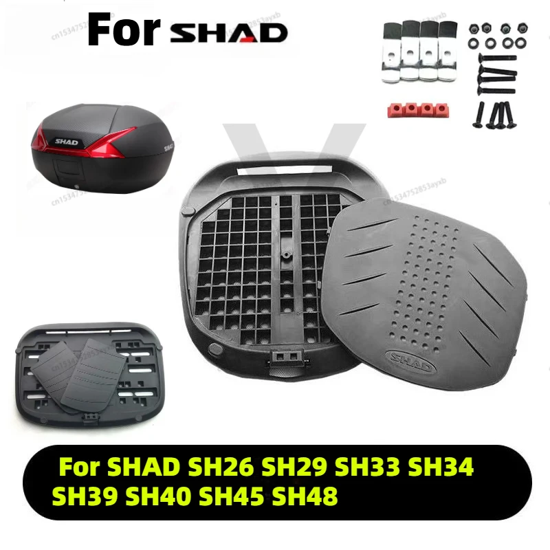 Motorcycle Top Box Case Base Plate Rack Mounting Parts for SHAD SH26 SH29 SH33 SH34 SH39 SH40 SH45 SH48
Motorcycle Top Box Case Base Plate Rack Mounting Parts for SHAD SH26 SH29 SH33 SH34 SH39 SH40 SH45 SH48