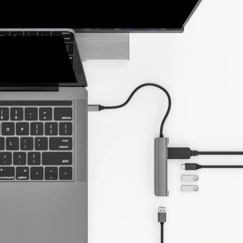 Профессиональная док-станция USB C с 5 портами расширения HDTV USB3.0 USB2.0 Type C
Профессиональная док-станция USB C с 5 портами расширения HDTV USB3.0 USB2.0 Type C