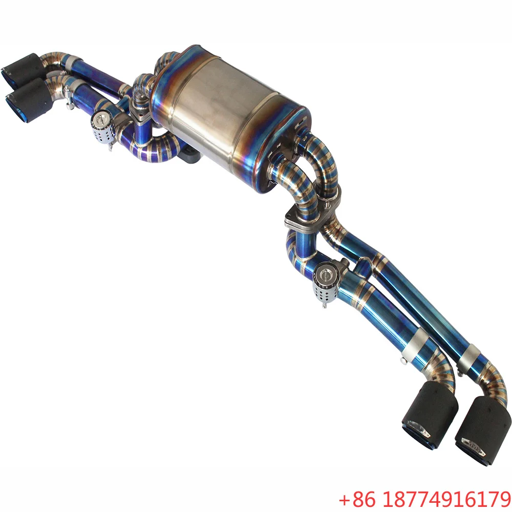 High Performance MM OEM Axleback Exhaust for F430 4.3 Titanium Muffler Tuning Exhaust System Tips Catback Exhaust
High Performance MM OEM Axleback Exhaust for F430 4.3 Titanium Muffler Tuning Exhaust System Tips Catback Exhaust