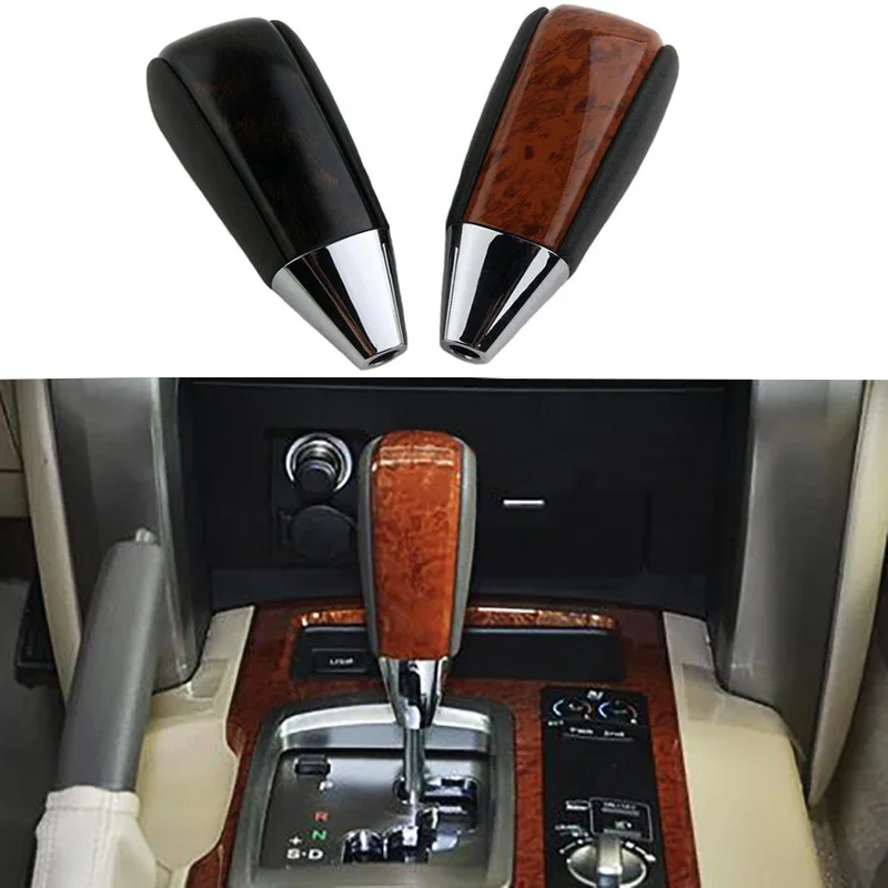 Car Styling Automatic Leather Wooden Gear Shift Knob Shifter Lever Pen Head For Toyota Land Cruiser 200 FJ200 LC200 2008-2015 
Car Styling Automatic Leather Wooden Gear Shift Knob Shifter Lever Pen Head For Toyota Land Cruiser 200 FJ200 LC200 2008-2015