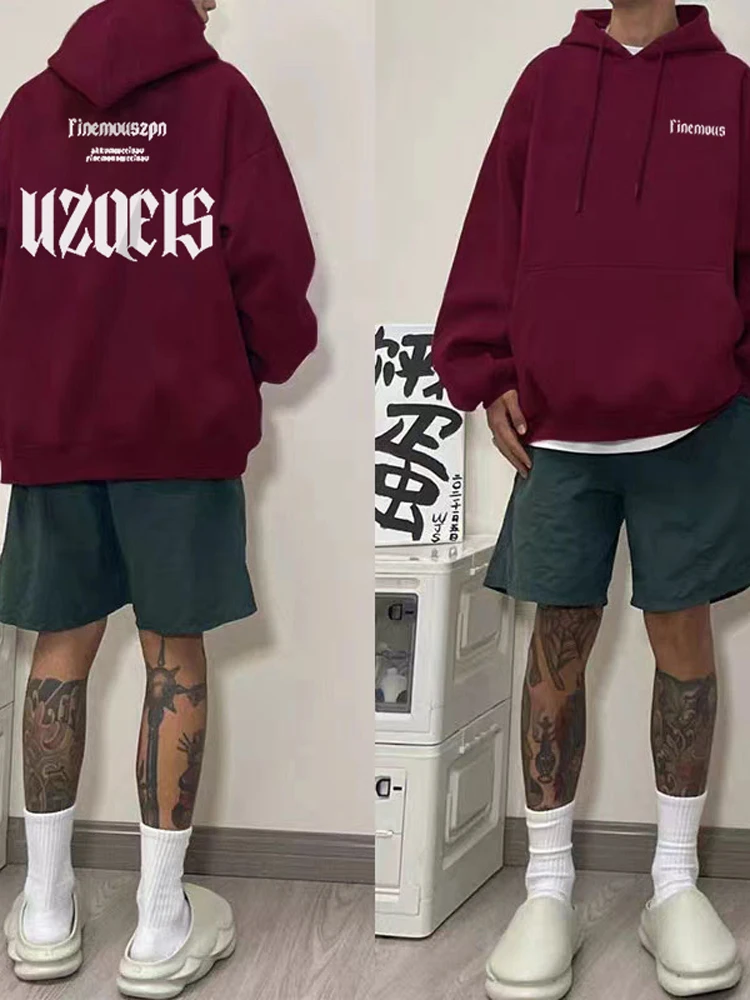 Trendy Oversize Hoodie Men's Early Autumn Heavyweight Loose Casual Top Jaet Street Sle Hip Hop Loose Fit Youth Faion
Trendy Oversize Hoodie Men's Early Autumn Heavyweight Loose Casual Top Jaet Street Sle Hip Hop Loose Fit Youth Faion