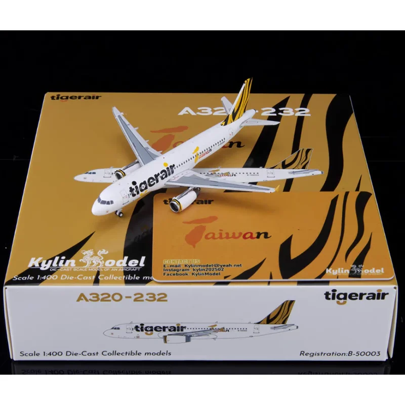 Kylin Diecast 1/400 Scale Tigerair A320-232 B-50003 Alloy Aircraft Model Collectible Decorative Ornament Toy
Kylin Diecast 1/400 Scale Tigerair A320-232 B-50003 Alloy Aircraft Model Collectible Decorative Ornament Toy