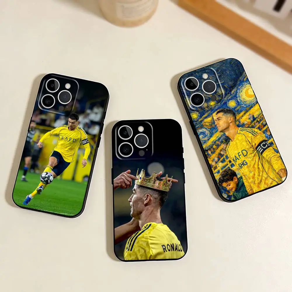 GOAT C-Cristiano Ronaldo C-CR7 Phone Case For iPhone 17,16,15,14,13,12,11 Plus,Pro Max,XS,Soft Silicone Black Cover
GOAT C-Cristiano Ronaldo C-CR7 Phone Case For iPhone 17,16,15,14,13,12,11 Plus,Pro Max,XS,Soft Silicone Black Cover