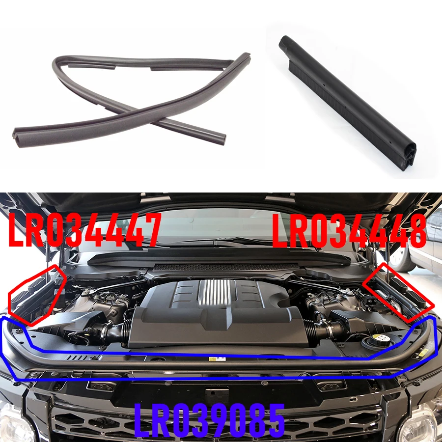Wooeight 1Pc Car Hood Bonnet Weatherstrip For Land Rover Range Rover Vogue 2013-2022 Sport 2014-2022 LR039085/LR034448/LR034447
Wooeight 1Pc Car Hood Bonnet Weatherstrip For Land Rover Range Rover Vogue 2013-2022 Sport 2014-2022 LR039085/LR034448/LR034447