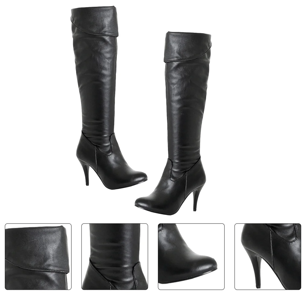 Women's High Boots Fall Wear Fashion Christmas Fashionable Knee Woman Velvet Thin Heel
Women's High Boots Fall Wear Fashion Christmas Fashionable Knee Woman Velvet Thin Heel