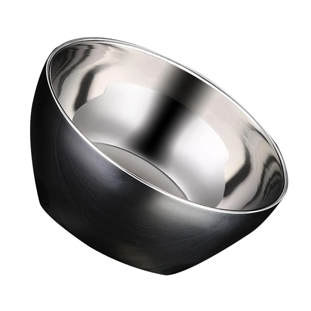 1pc Stainless Steel Double Layers Soup Rice Noodle Salad Food Serving Kitchen Supply Fruit Bowl Household Bowl
1pc Stainless Steel Double Layers Soup Rice Noodle Salad Food Serving Kitchen Supply Fruit Bowl Household Bowl