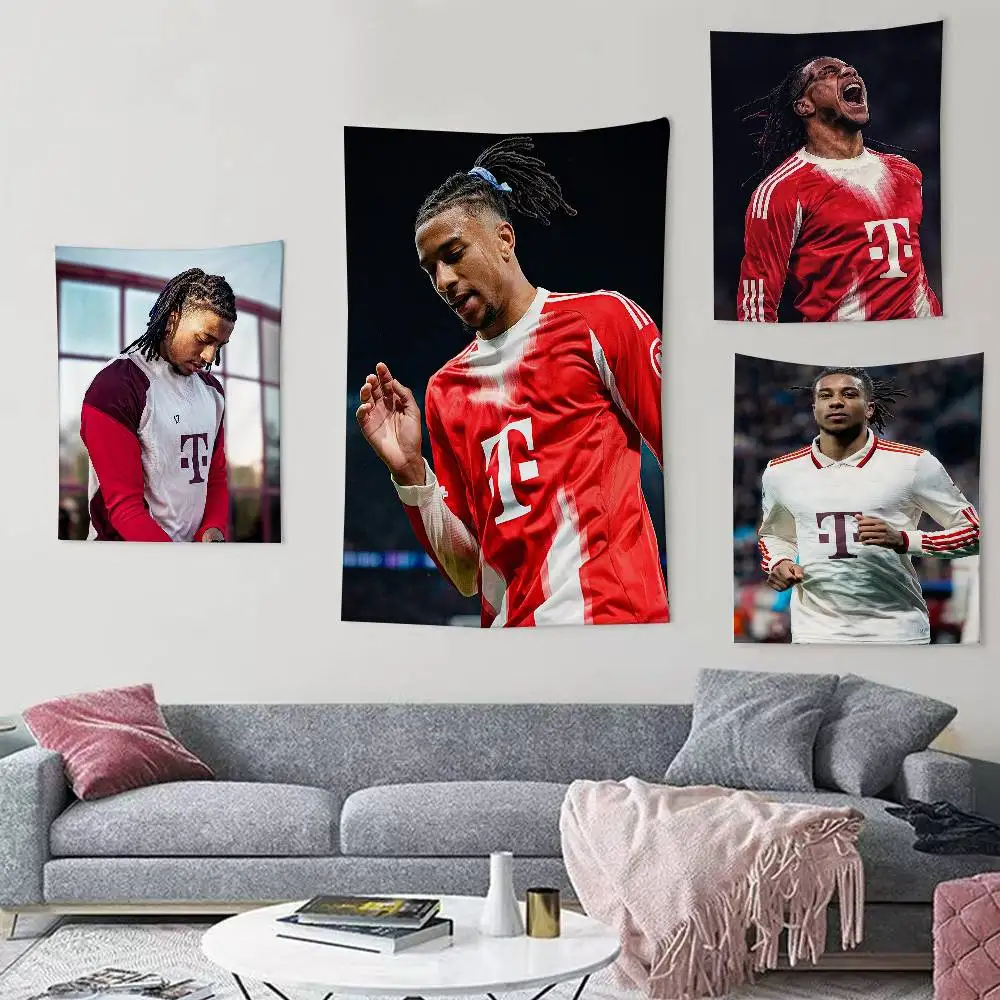 Football star Michael O-Olise Flags Wall Hanging Background Art Banner for Bedroom Home Outdoor Decor
Football star Michael O-Olise Flags Wall Hanging Background Art Banner for Bedroom Home Outdoor Decor