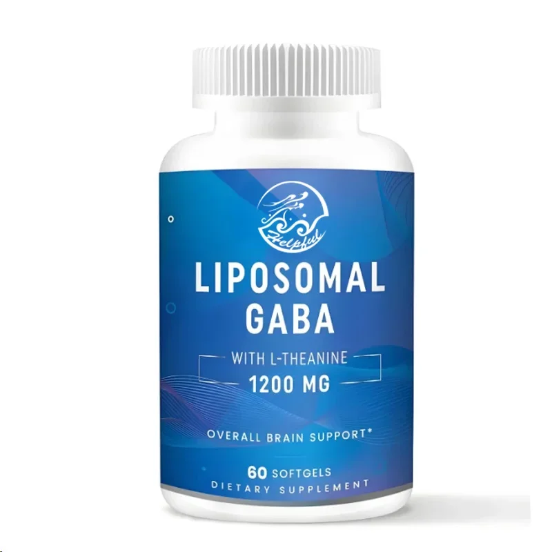 GABA Contains High Concentration Theanine Supplement 1200mg High Bioavailability Liposome Adult 60 Capsules
GABA Contains High Concentration Theanine Supplement 1200mg High Bioavailability Liposome Adult 60 Capsules