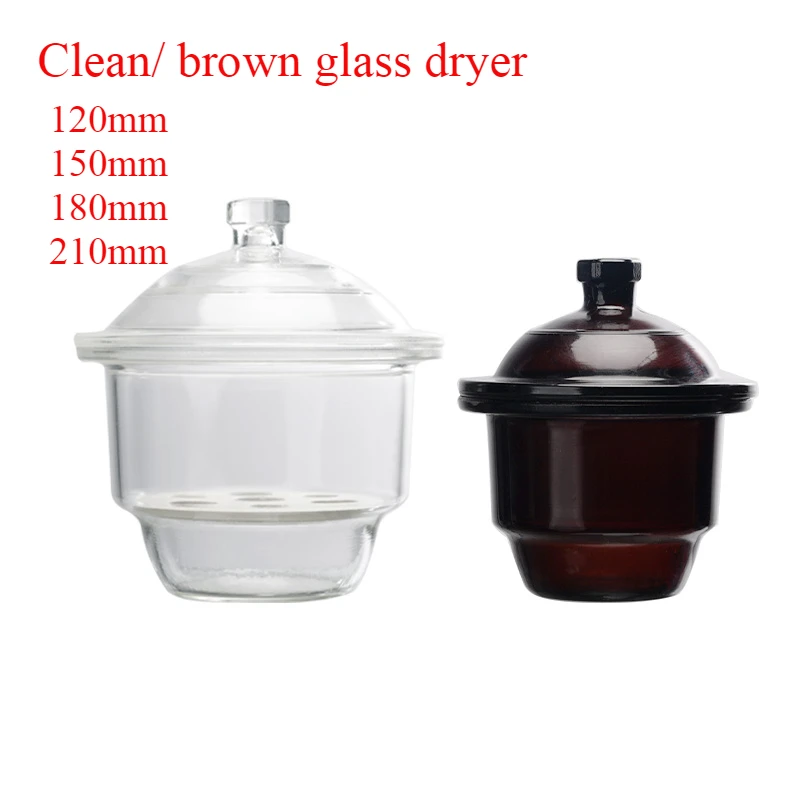 1PC Clean/Brown Laboratory Glass Dryer 120mm 150mm 180mm 210mm Drying Dish Tank, Moisture-proof Cylinder
1PC Clean/Brown Laboratory Glass Dryer 120mm 150mm 180mm 210mm Drying Dish Tank, Moisture-proof Cylinder