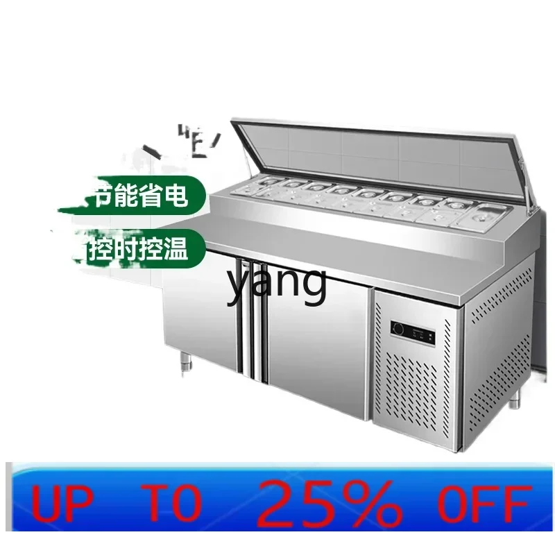 LTT slotted salad table fresh-keeping table fruit fishing display cabinet 
LTT slotted salad table fresh-keeping table fruit fishing display cabinet