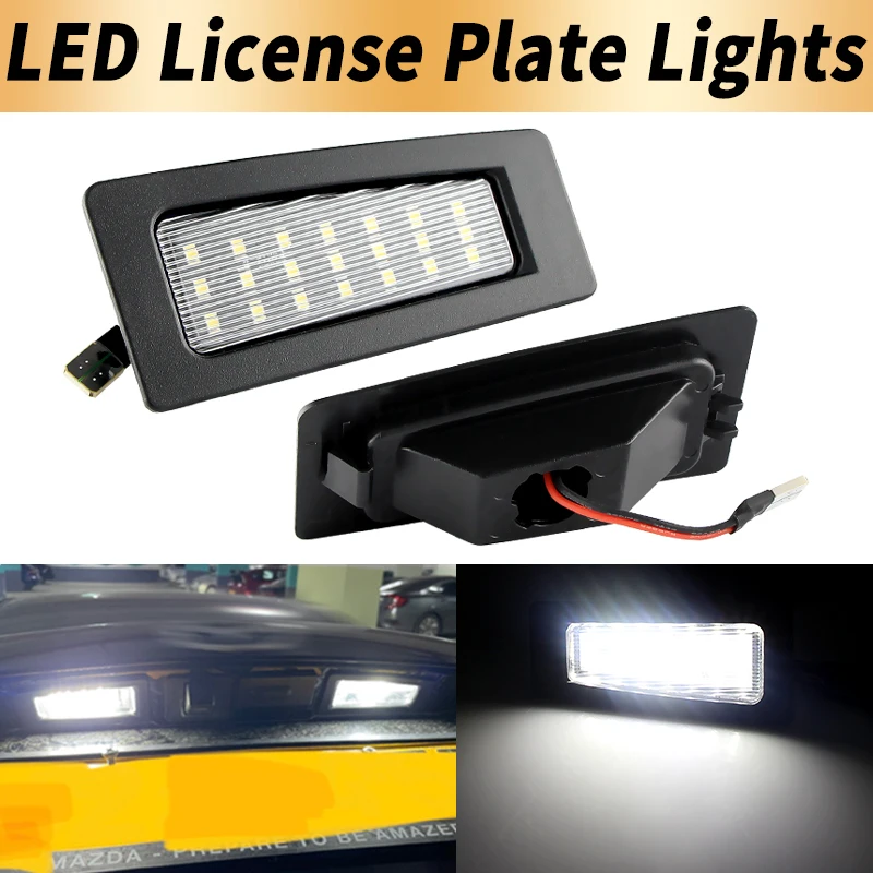 2PCS LED License Plate Light Canbus For Mazda 3 Axela 2014-2018 CX-3 2016-up High Bright White Number Plate Lamp Car Accessories
2PCS LED License Plate Light Canbus For Mazda 3 Axela 2014-2018 CX-3 2016-up High Bright White Number Plate Lamp Car Accessories