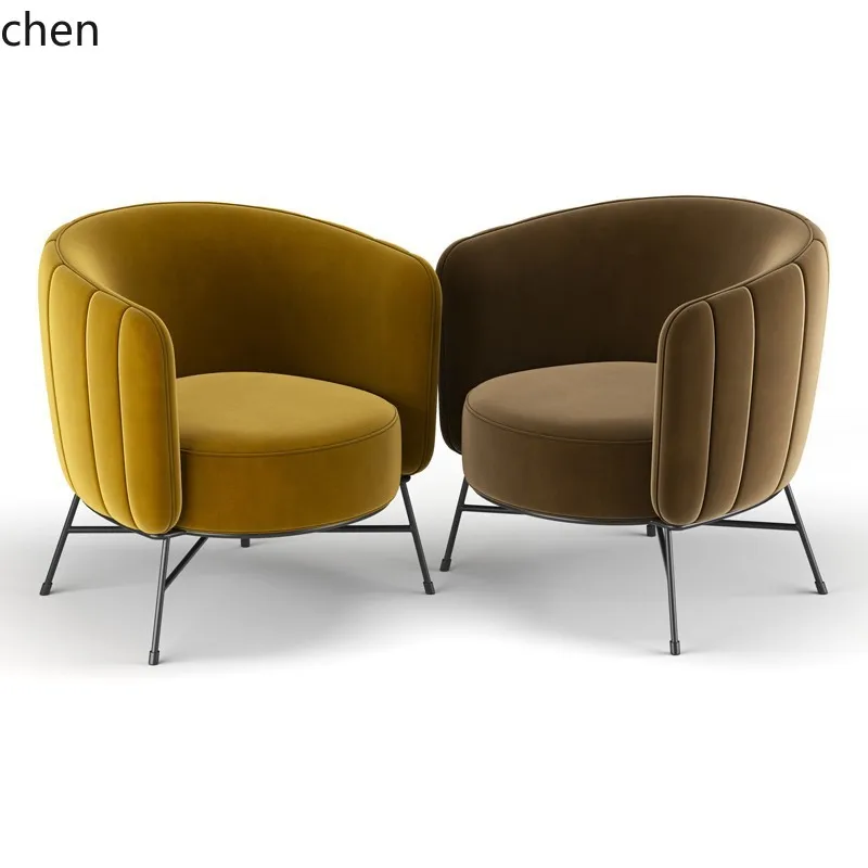 PYH black metal leg fabric upholstered minimalist single chair bedroom velvet leisure sofa chair
PYH black metal leg fabric upholstered minimalist single chair bedroom velvet leisure sofa chair