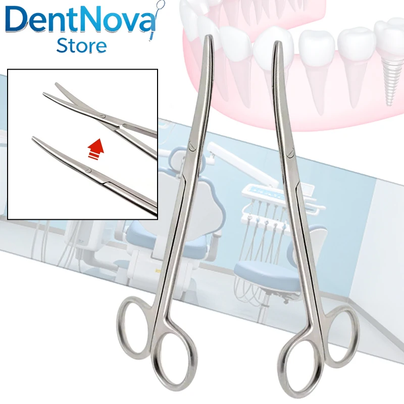 2pcs Surgical Scissors TC Metzenbaum 14CM Curved Blunt Tips for Dental Delicate Tissue Tonsil Cutting
2pcs Surgical Scissors TC Metzenbaum 14CM Curved Blunt Tips for Dental Delicate Tissue Tonsil Cutting