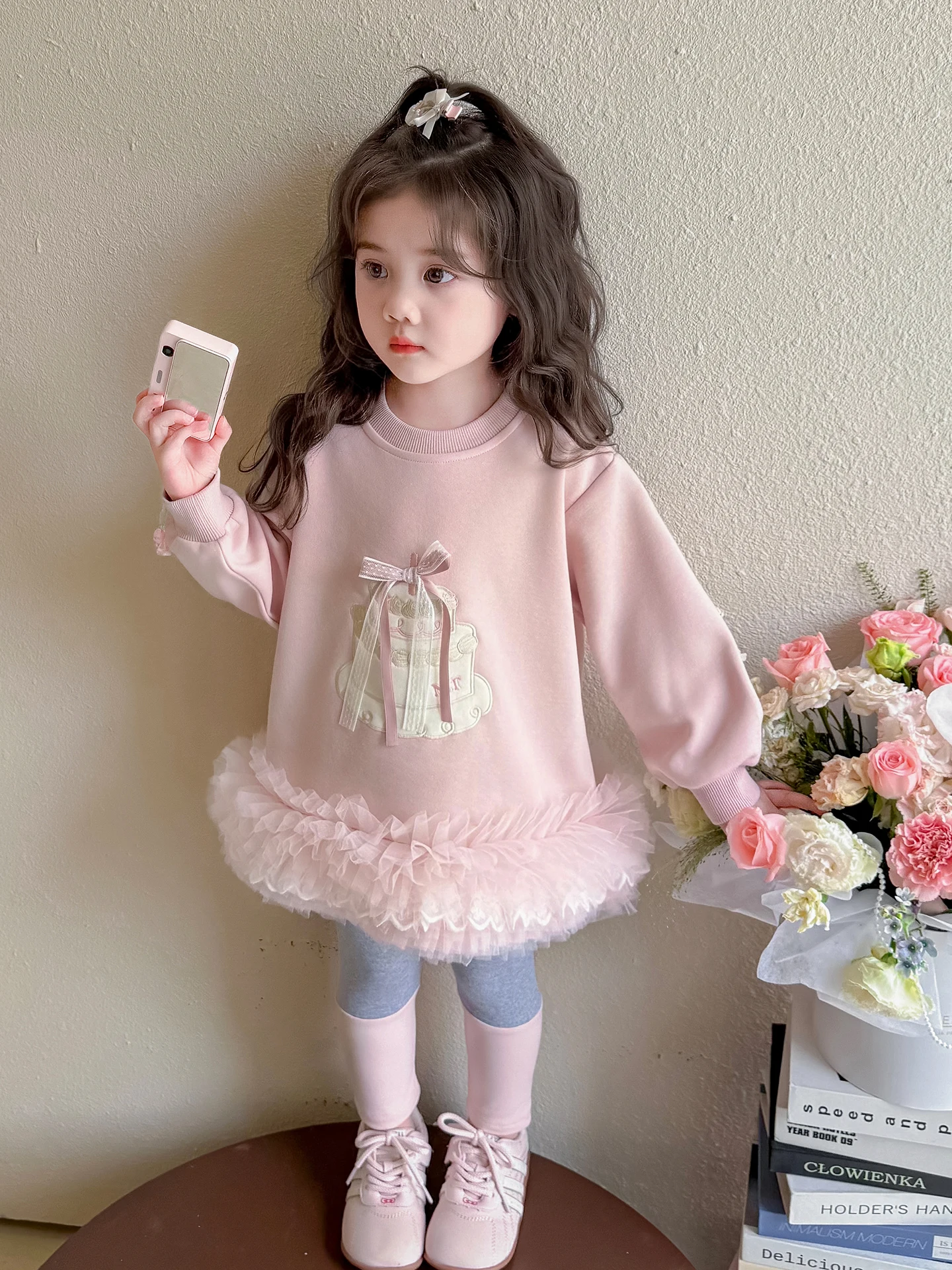 Spring Autumn Long Sve Me Sweatirt Set Cute Girls Faionable Base Layer Pants Breathable Cotton Cartoon Print
Spring Autumn Long Sve Me Sweatirt Set Cute Girls Faionable Base Layer Pants Breathable Cotton Cartoon Print