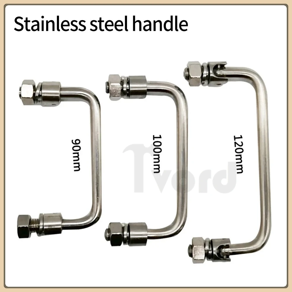 Folding handle LS506 stainless steel toolbox handle distribution box electrical cabinet PL004 rotatable iron handle
Folding handle LS506 stainless steel toolbox handle distribution box electrical cabinet PL004 rotatable iron handle