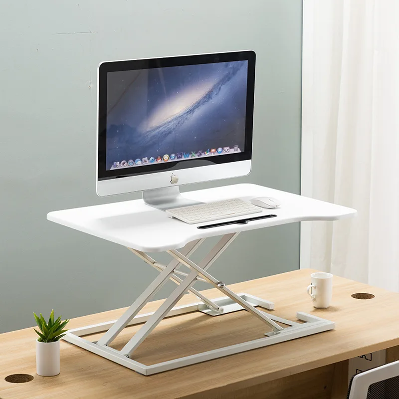 Portable folding air rod lift table office desk computer desk monitor height rack
Portable folding air rod lift table office desk computer desk monitor height rack