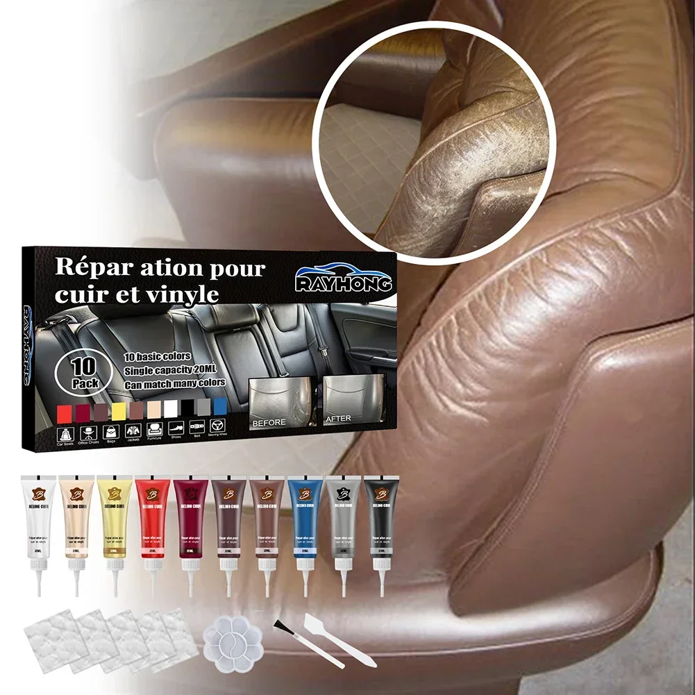 Car Paint for Leather Repair Kit Scratches Liquid Shoe Cleaner Tool Renovation Cream Reskin Remover Household Cleaning Repairman
Car Paint for Leather Repair Kit Scratches Liquid Shoe Cleaner Tool Renovation Cream Reskin Remover Household Cleaning Repairman