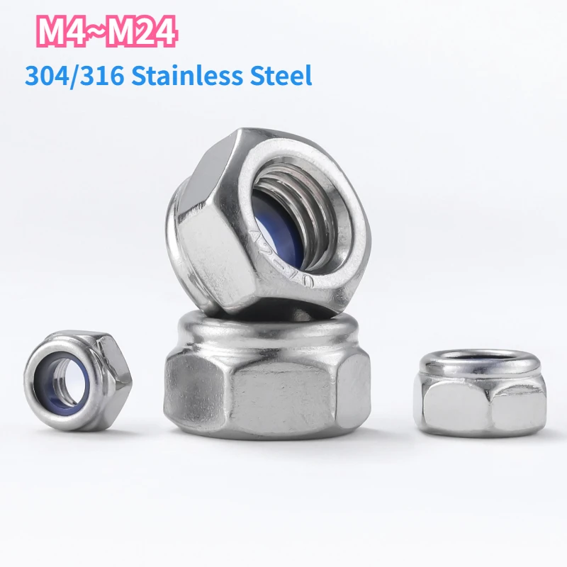 M4 M5 M6 M7 M8 M10 M12~M24 304/316 Нержавеющая сталь Утолщенный шестигранный нейлон Самоконтрящиеся гайки Контргайка Контргайка Контргайка
M4 M5 M6 M7 M8 M10 M12~M24 304/316 Нержавеющая сталь Утолщенный шестигранный нейлон Самоконтрящиеся гайки Контргайка Контргайка Контргайка