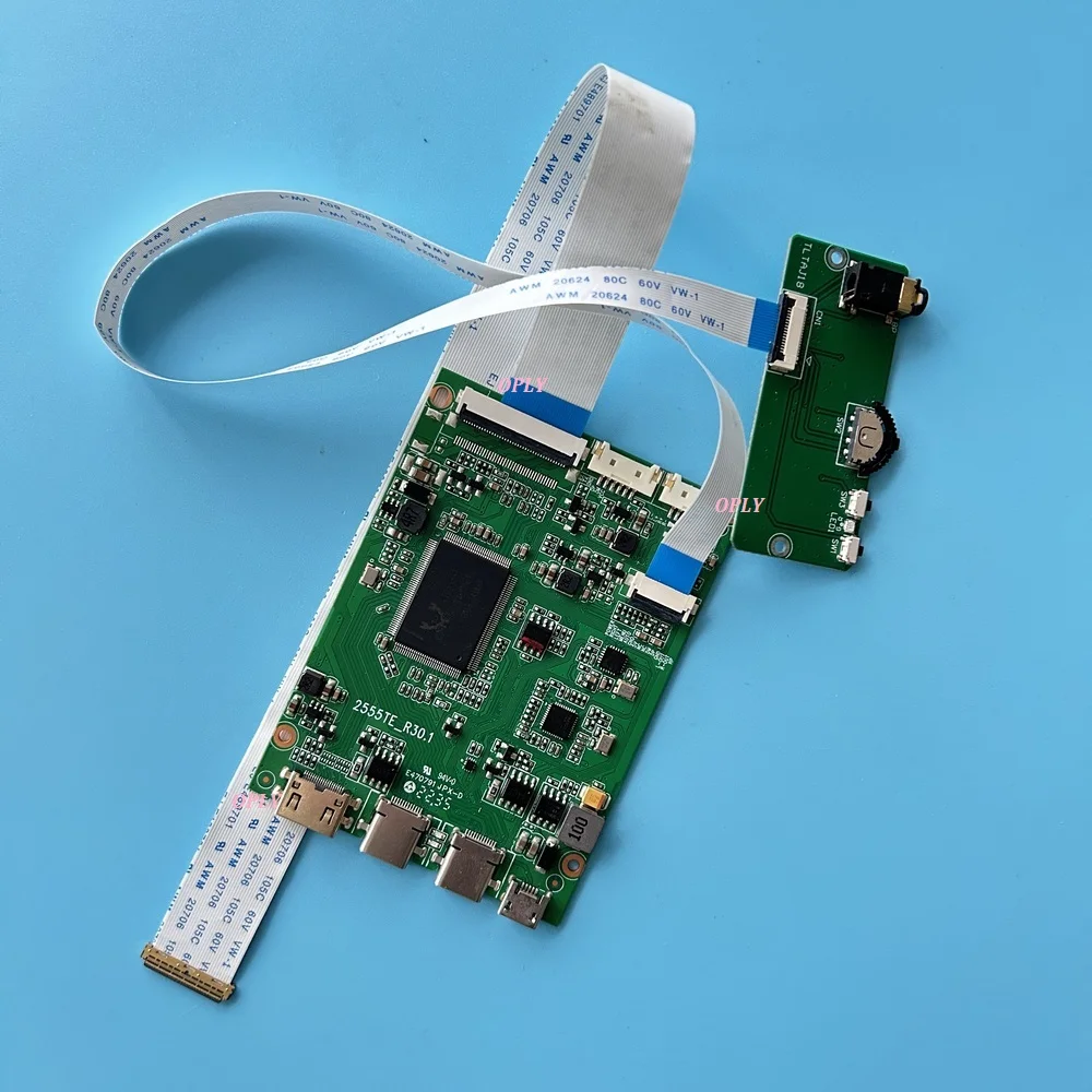 EDP controllor board kit for B140HAN03.0 B140HAN03.1 B140HAN03.2 14" 1920X1080 TYPE C LED LCD mini HDMI-compatible USB panel
EDP controllor board kit for B140HAN03.0 B140HAN03.1 B140HAN03.2 14" 1920X1080 TYPE C LED LCD mini HDMI-compatible USB panel