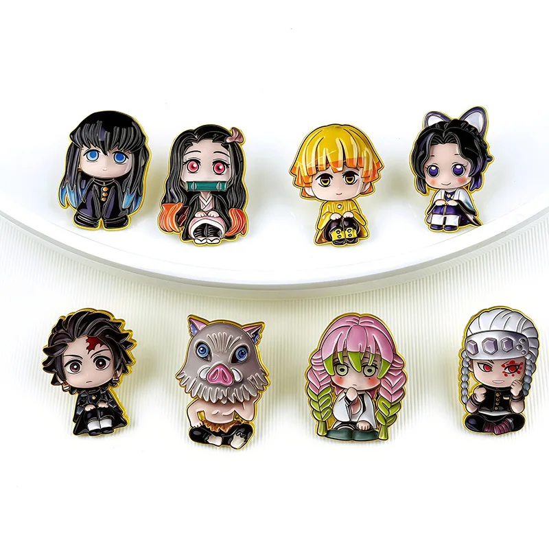 Demon Slayer Q-version Anime Alloy Brooch Cute Cartoon Badge Peripheral Accessories Bar Creative Personality Trend
Demon Slayer Q-version Anime Alloy Brooch Cute Cartoon Badge Peripheral Accessories Bar Creative Personality Trend