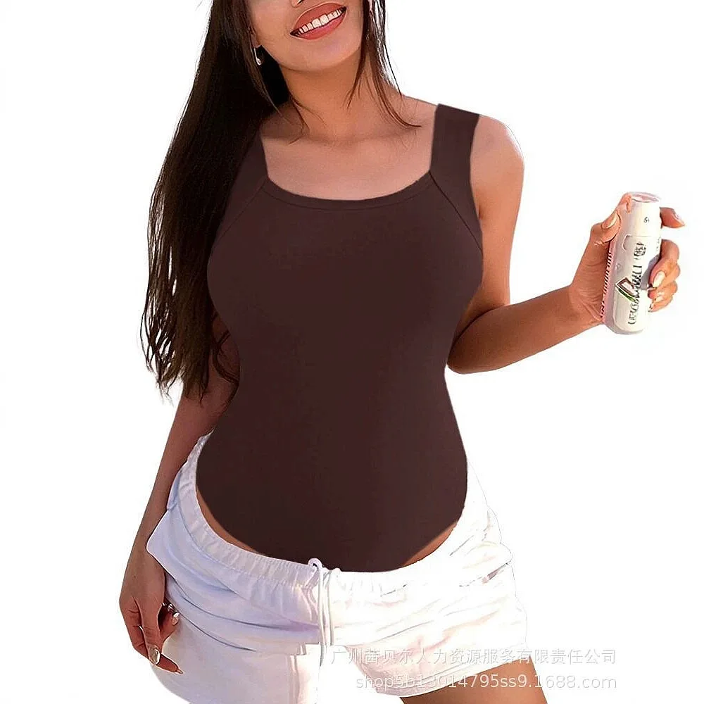 2026 New Women Slimming Bodysuit Square Neck Jumpsuit Bodysuits Spring Summer Matching Set Top
2026 New Women Slimming Bodysuit Square Neck Jumpsuit Bodysuits Spring Summer Matching Set Top
